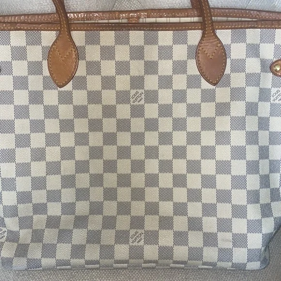 Louis Vuitton Damier Azur Neverfull MM - Picture 2 of 10
